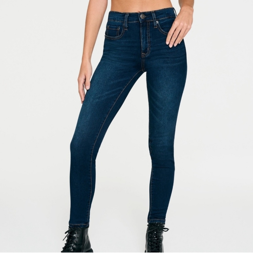 💙 AEROPASTLE DARK BLUE HIGH-WAISTED JEGGINGS